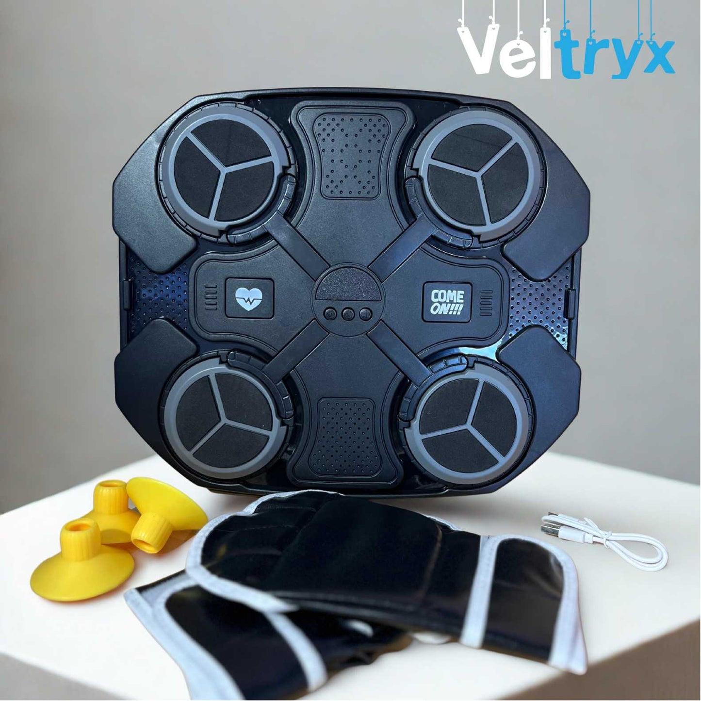 Maquina boxeo con musica (4pads) - Velpunch™