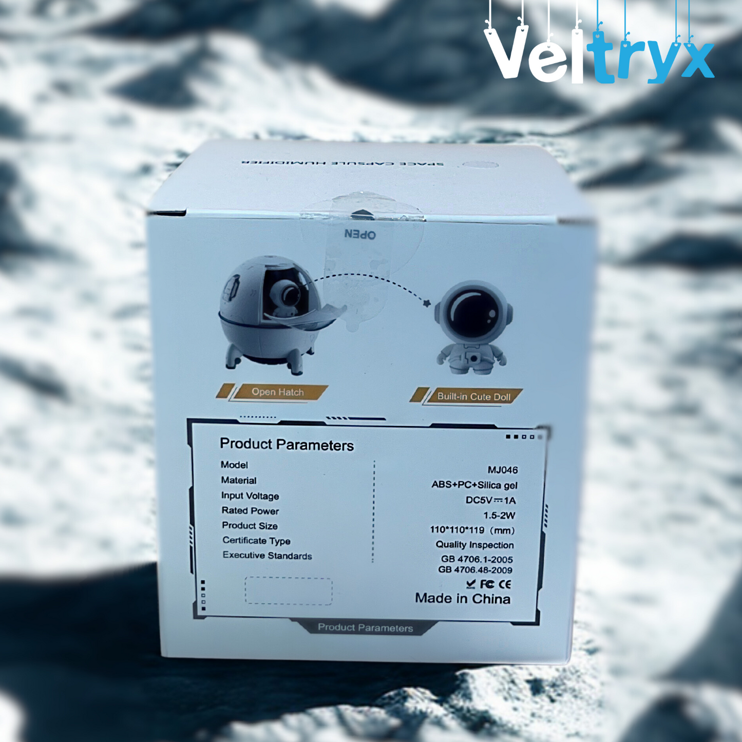 Humidificador USB Nave Espacial - Velspace™