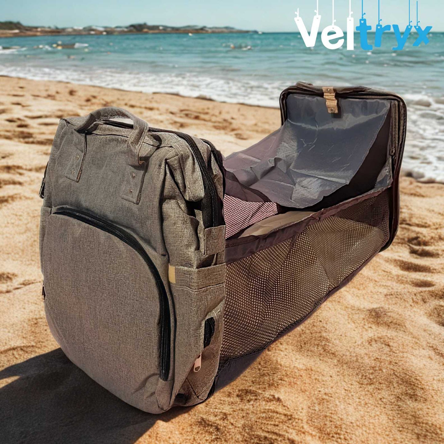 Mochila Cambiador Bebés Multifunción - Velbag™