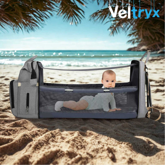 Mochila Cambiador Bebés Multifunción - Velbag™
